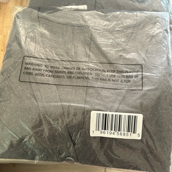 Comfort Code Cuddle Duds Gray XS Cardigan Butter Soft - Picture 2 of 2